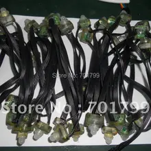 Светодиодный модуль пикселей, WS2801, DC12V вход, IP68; 100 шт. строку; IP68; во всех черный провода