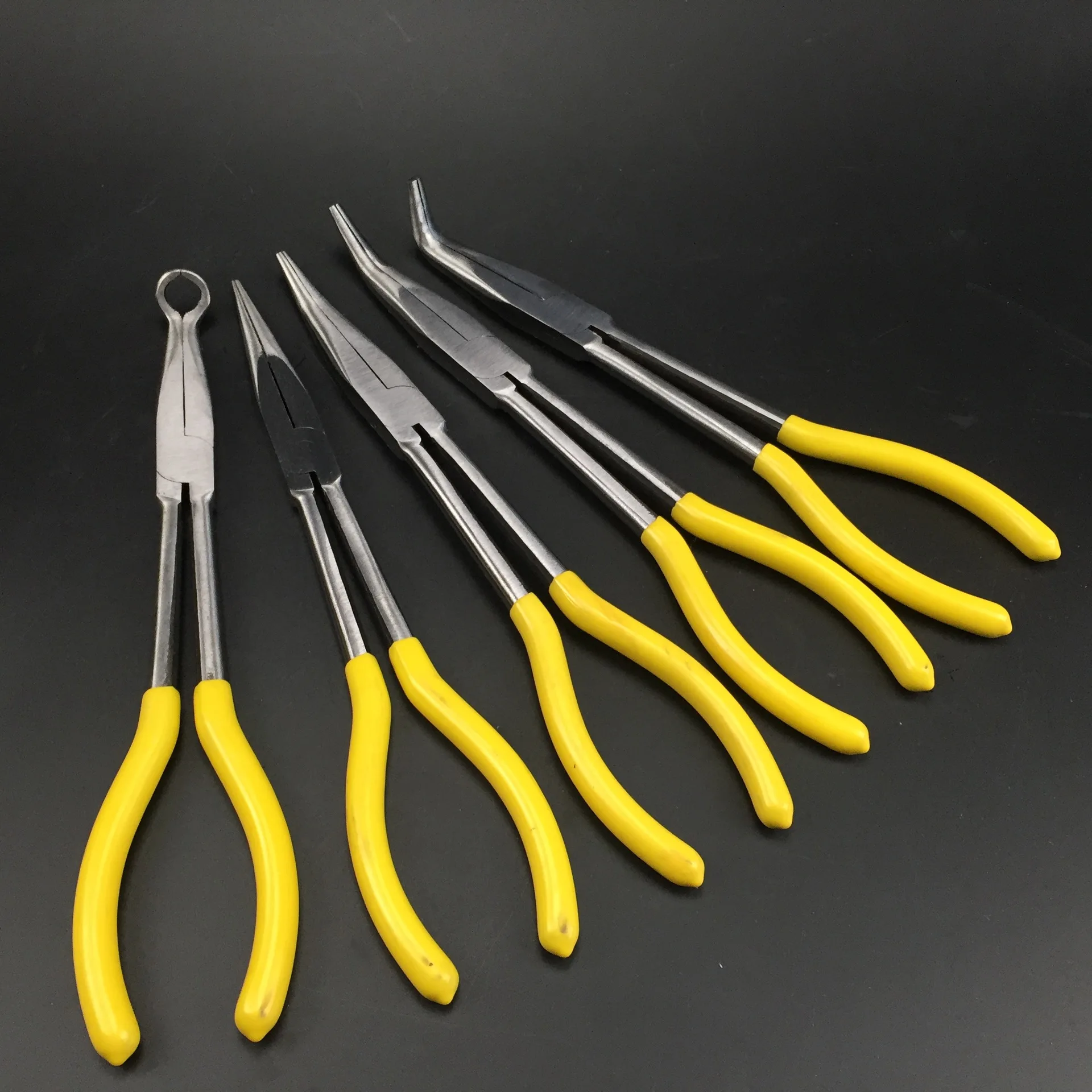 11 "extended handle long pliers long flat nose pliers nipper pliers