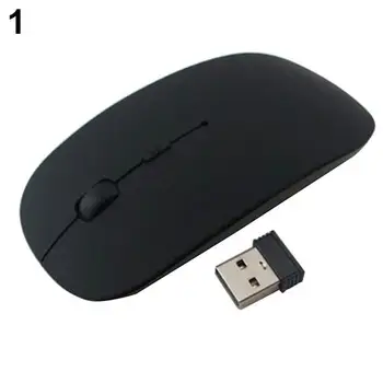 

2.4 GHz Slim Optical Wireless Mouse Mice + USB Receiver for Macbook Laptop PC Mouse