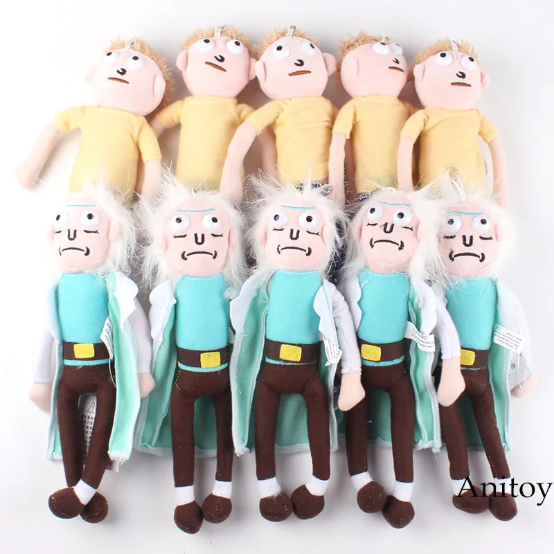 

Rick And Morty Toy Kawaii Plush Hanging Stuffed Doll 10pcs/lot 24cm