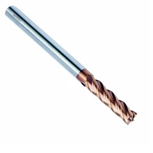 AHNO Extra Long Tungsten Carbide Bits CNC Square Milling Tools HRC55 Updated AlCr-based copper Coating 4 Blades Factory Outlets