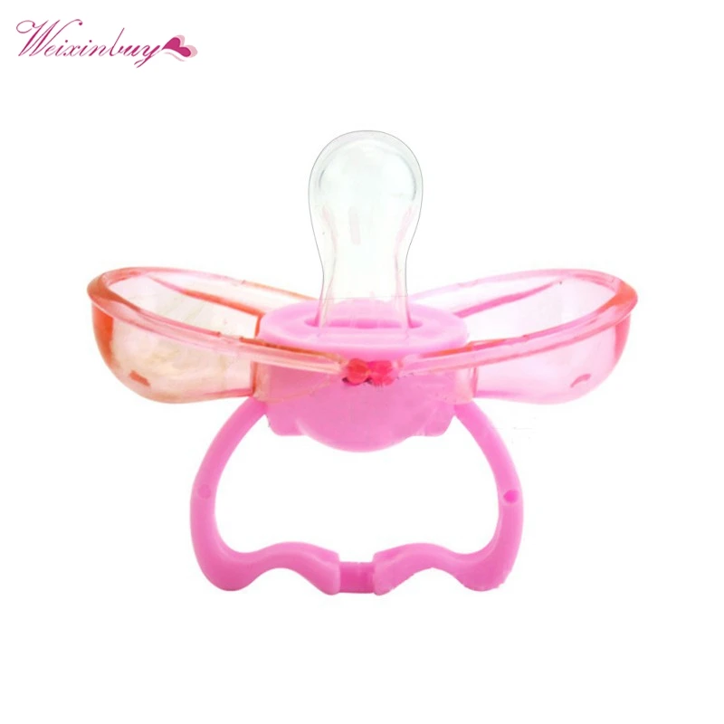 Newborn toddler Silicone Pacifiers Clip Baby Pacifiers Nipples dummies baby pacifier holder
