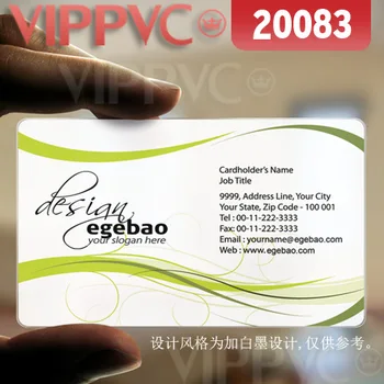

20083 color business cards - matte faces transparent card thin 0.36mm