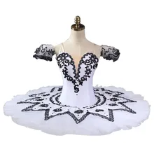 Белый черный кукла Professional балетная пачка ребенок Дон Кихот балерина конкурент или выступление YAGP этап пачки