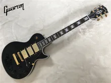 

Electric guitar Gwarem lp custom/BLACL bea/uty/BLACK color guitar/guitar in china