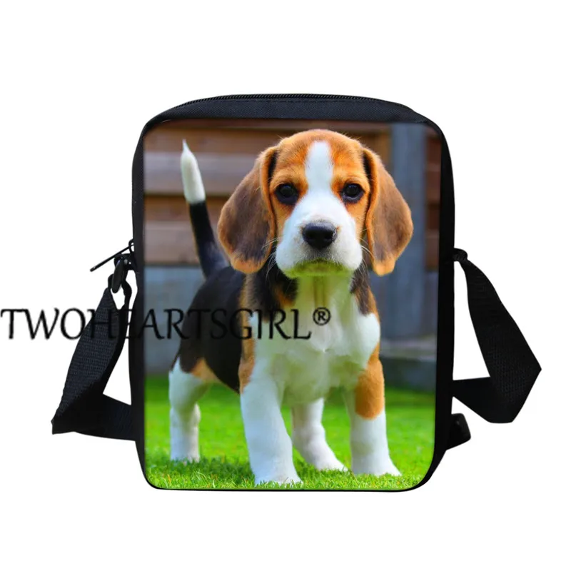 Twoheartsgirl Beagle комплект школьных сумок для мальчиков и девочек-подростков, милый школьный рюкзак для детей, школьные сумки на заказ - Цвет: L5509E