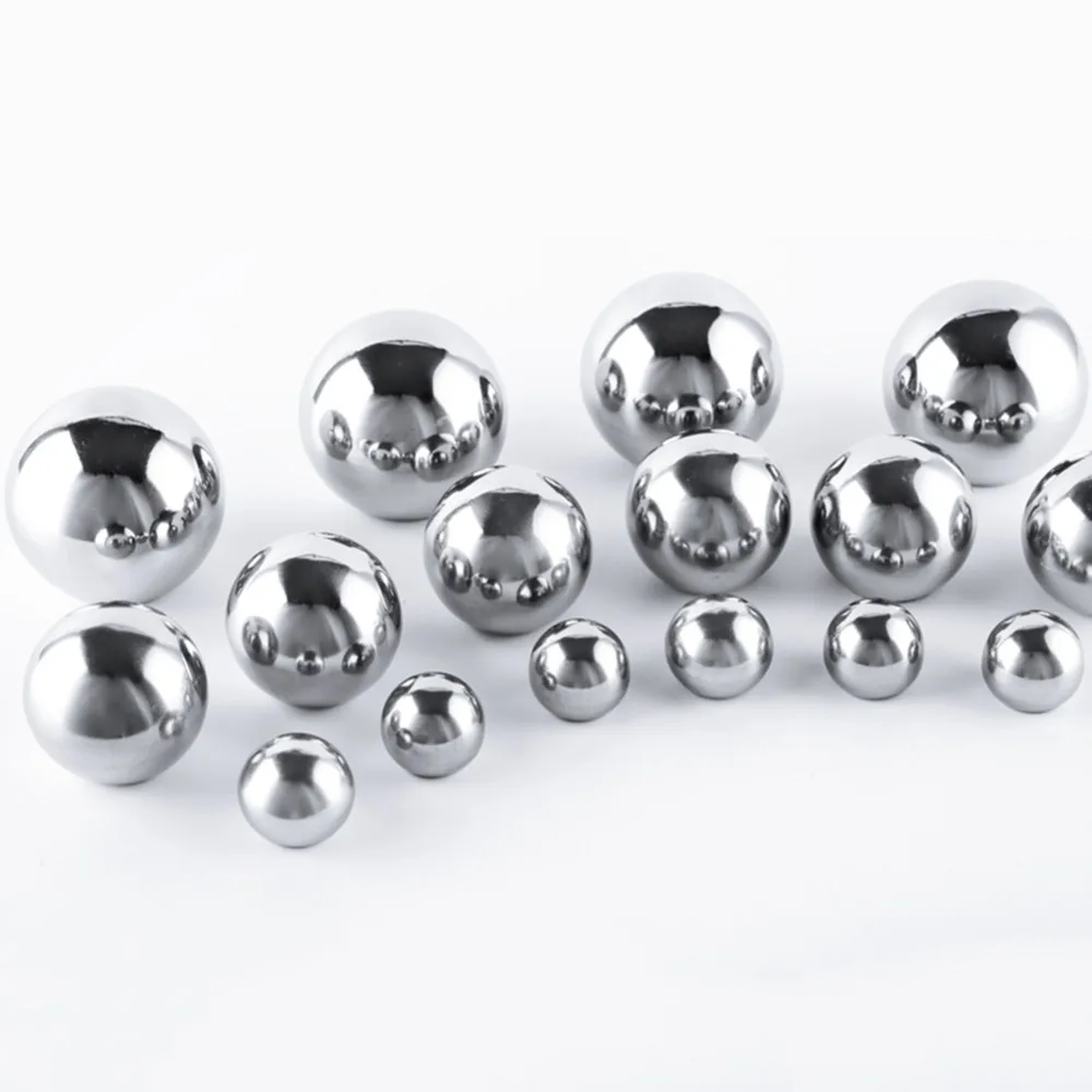

1PCS 6 sizes Stainless Steel Hollow Ball Mirror Polished Shiny Sphere For Garden Ornament