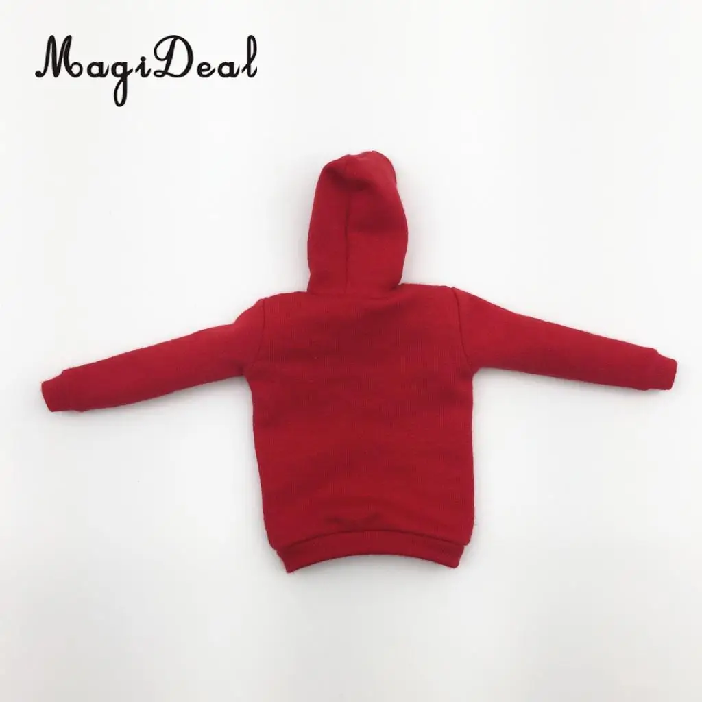 MagiDeal 1:6 Mens Outfit Sweatshirt Tops Hoodie Casual Sweater Hip  for 12