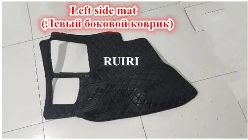 Высококачественные маты! Специальный автомобильный коврик для багажника Toyota Land