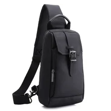 99020 Высокое качество Мужская грудь крутая черная многослойная сумка на плечо Водонепроницаемая летняя нагрудная сумка