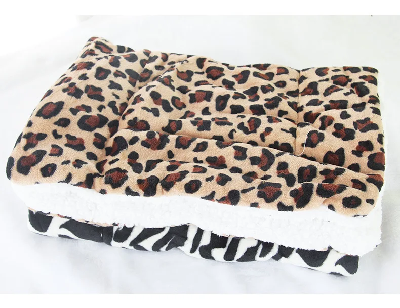 Одеяло для собак Флисовое одеяло для животных для собак и кошек кровать для больших собак Леопардовый принт кошка коврик мягкая подушка теплое одеяло хлопок махровая 15