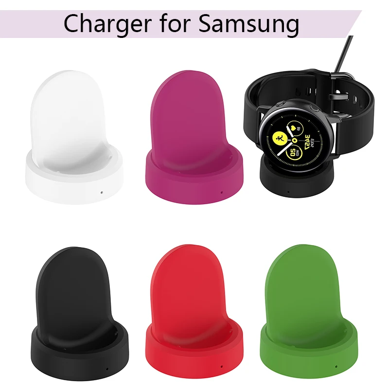 Battery Charger for Samsung Galaxy Watch Active SM-R500 Wireless Charger Smart Watch Charging Dock Charging Base Accessories Battery Charger for Samsung Galaxy Watch Active SM-R500 Wireless Charger Smart Watch Charging Dock Charging Base Accessories