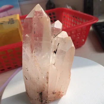 

A380---284g--4.0*1.8*1.1 inch Natural Healing Points Quartz Crystal Cluster Specimen Cristal de cuarzo gift for Christmas