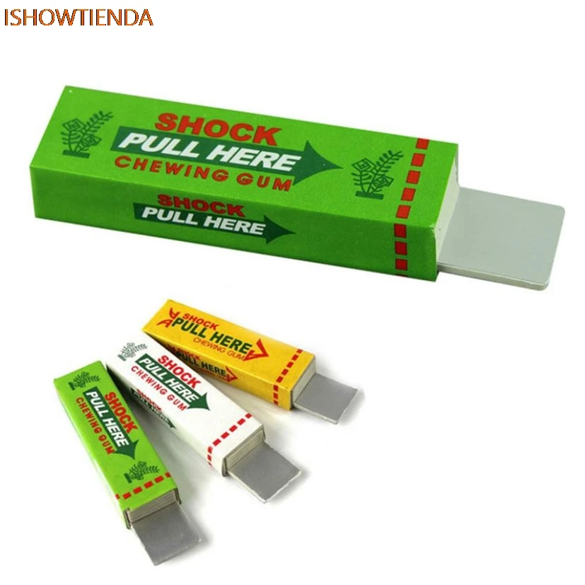Astuce de sécurité blague jouet choc électrique choquant drôle tirer tête mâcher gomme Gags & pratique