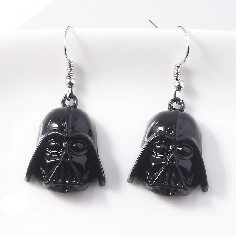 

Movie Star Wars Darth Vader Drop Earrings Falcon Spacecraft Force Awakens Robot BB8 Earrings for Women Jewelry Gift