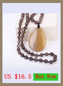 Original Natural Multicolor Agate Quartz Amber Necklace Opalite Heart Crystal Healing Stone Chakra Reiki Fashion Jewelry Female