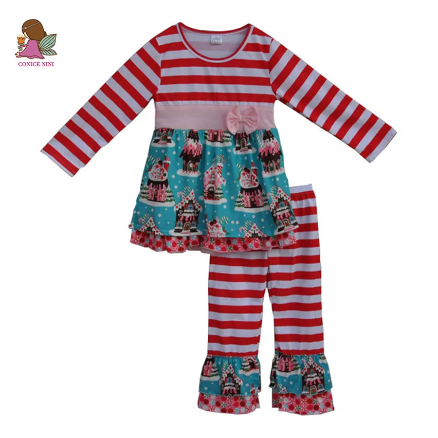 2017 new christmas baby girls outfits baby clothes gifts