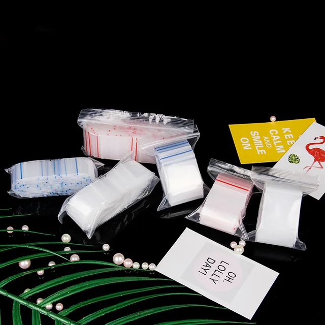 Small Plastic Pouches Zip Bag, Small Ziplock Bags Pills