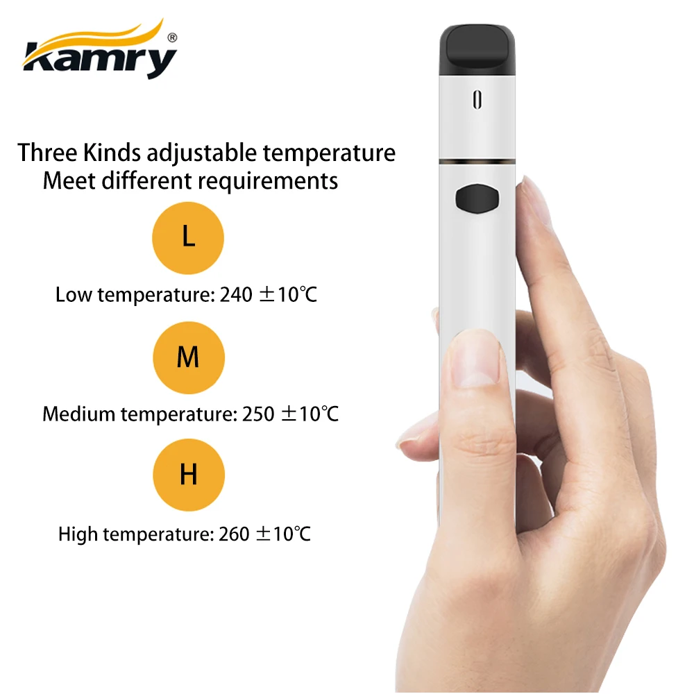 Комплект нагревания электронной сигареты Kamry GXG i2 2 шт. вейп набор 1900 мАч нагрев