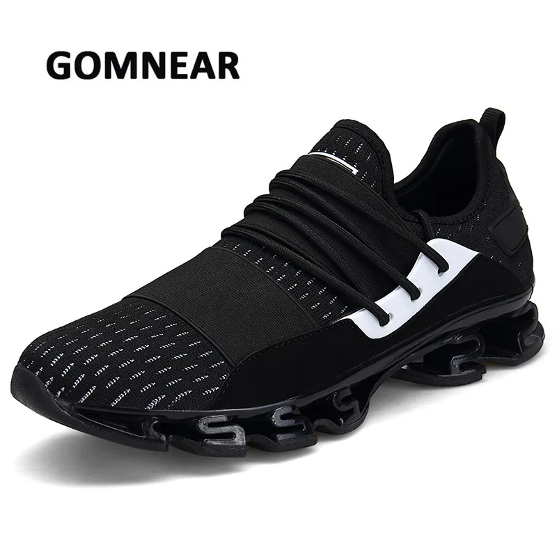 

GOMNEAR Men's Shoes Outdoor Breathable Running Shoes Sneakers For Men Sport Shoes Running Sneakers Zapatillas Hombre Deportiva