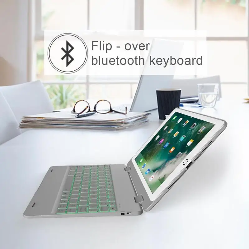 

F181 Bluetooth Keyboard Smart Folio Case For iPad Pro/ iPad Air 2