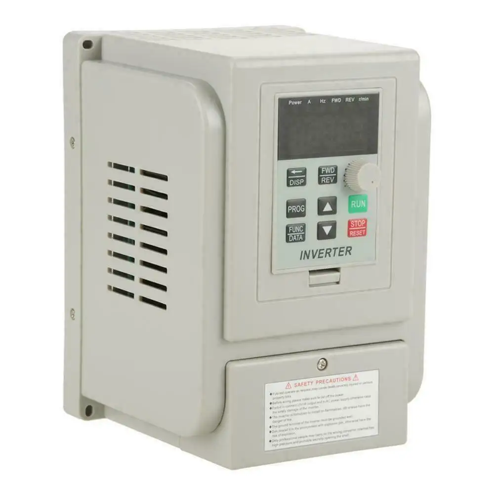 

1.5KW 3HP 220V AC Variable Frequency Drive Converter VFD Converter Speed Controller inverter 1-3 Phase for CNC motor