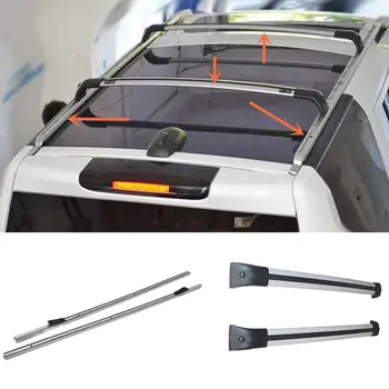 

A Set Aluminum Stowable Roof Rack For Land Rover LR4 Discovery 4 2010-2016