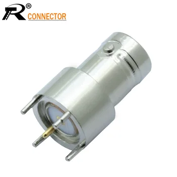 

20pcs BNC FEMALE PC BOARD MONUT Soldering Twist Spring BNC Connector Jack for Coaxial RG cable CCTV Camera System