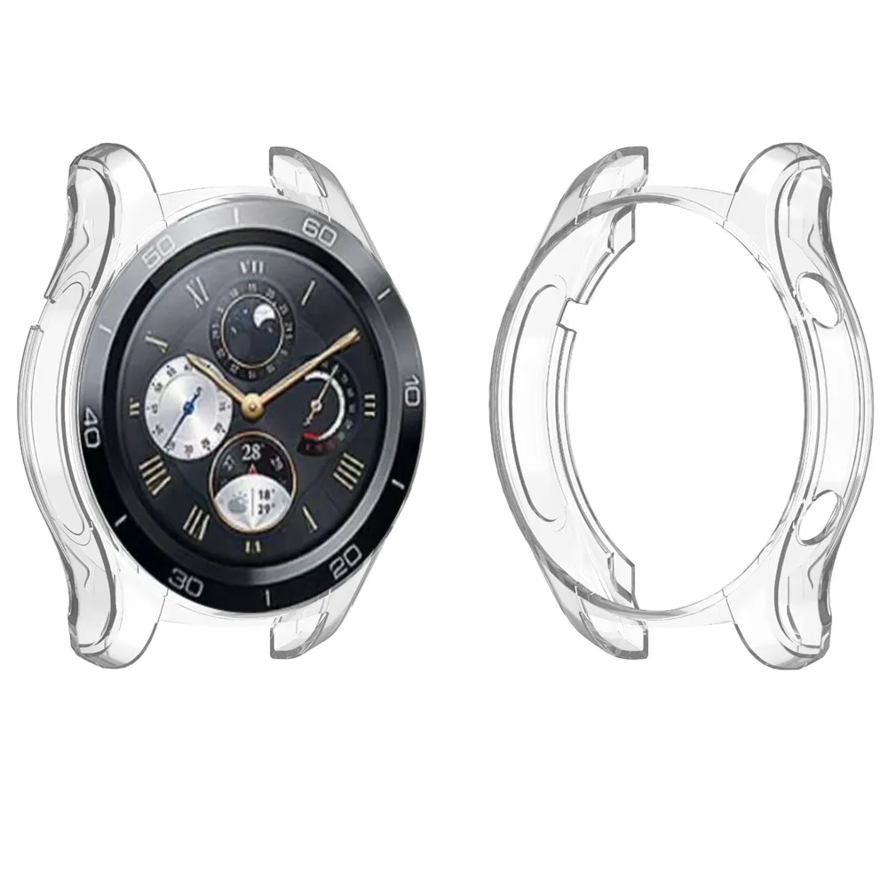 Легкий чехол для huawei Watch 2 Pro роскошное покрытие для чехла мягкий, из ТПУ, защитный бампер часы рамка часы аксессуары