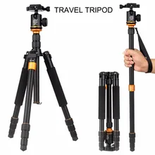2015 New Upgrade Q999S Professional Photography Portable Aluminum Ball Head+Tripod To Monopod For Canon Nikon Sony DSLR Camera sirui ep 204s aluminum portable tripod monopod multi function stable travel tripod professional photography set for canon dslr