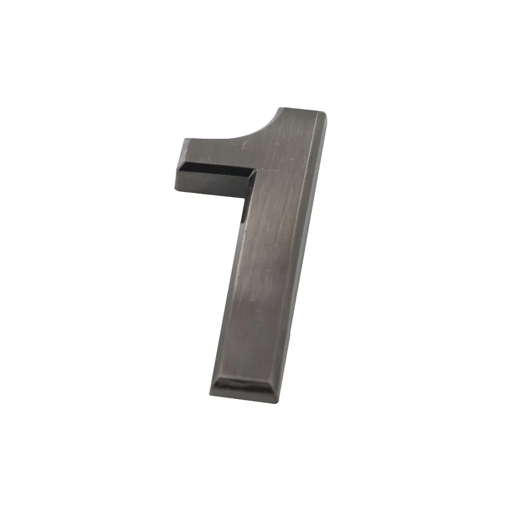 디지털 하우스 번호 1 70mm 높이 ABS 플라스틱 블랙 컬러 도어 게이트 번호gate numberhouse