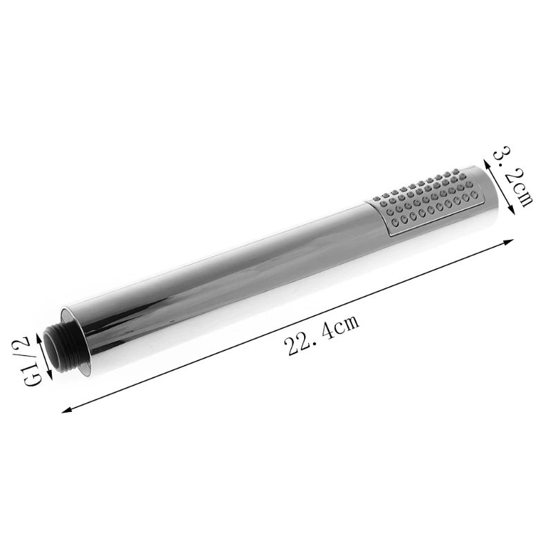 Shower Head Pressurized Water-Saving Hand-held Shower Head Stick Made Of ABS Straight Threads Bathroom Accessories R06