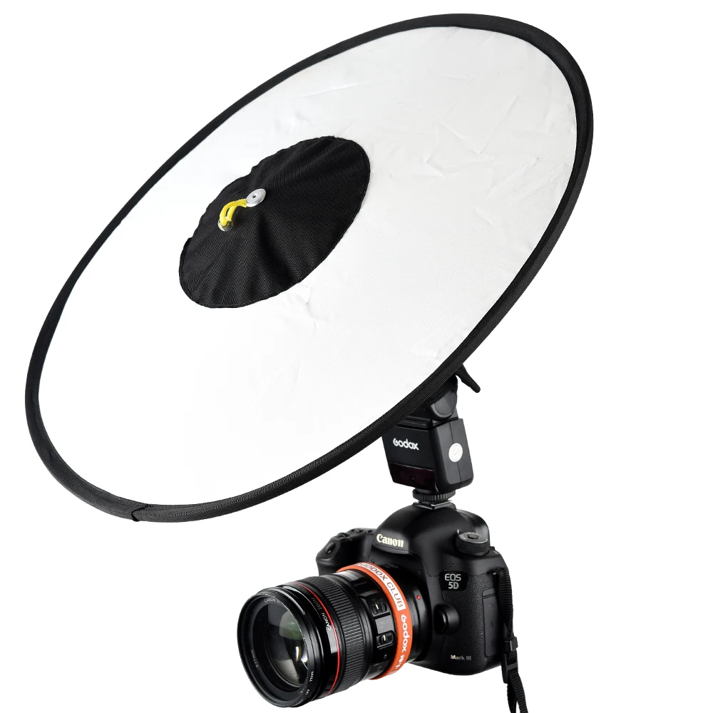 Phot-R 40cm//16/" Folding Softbox Diffuser Photo Studio Hotshoe Flash Speedlight