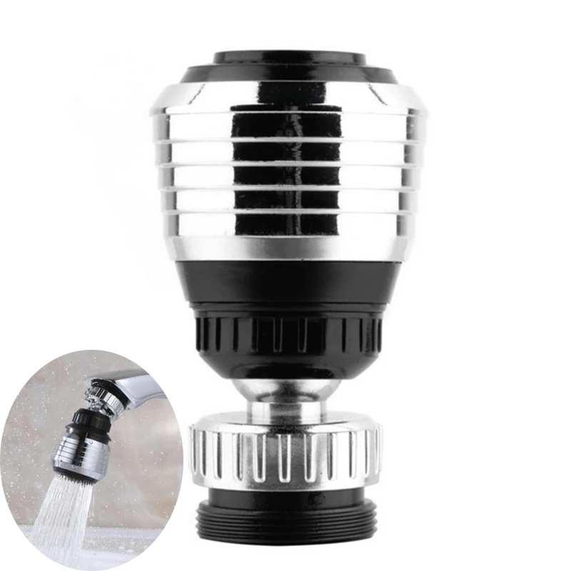 360 Rotate Swivel Faucet Nozzle Water Filter Adapter Water Purifier