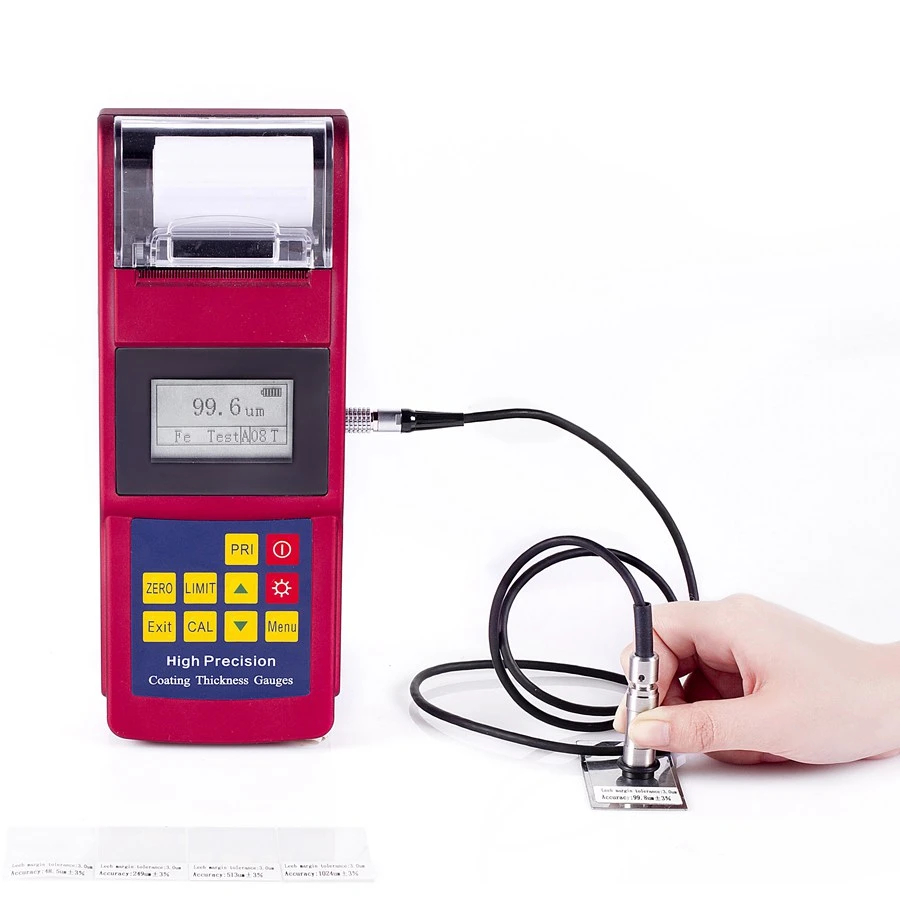 Portable Coating Thickness Gauge Paint Coating Thickness Gauge High Precision Coating Thickness Tester Coating Thickness Tester for Portable Coating Thickness Gauge Paint Coating Thickness Gauge High Precision Coating Thickness Tester Coating Thickness Tester for