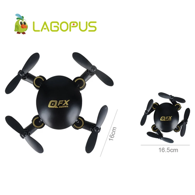 lagopus Mini Drone Pocket Foldable RC Drone with Camera HD 2MP Remote Control Helicopter Quadcopter Wifi Drone