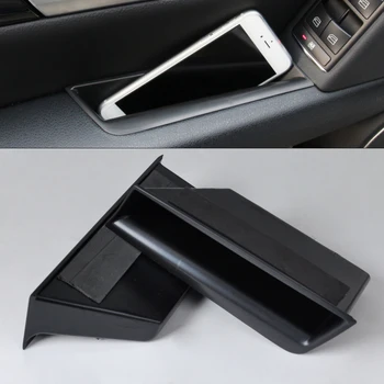 

2Pcs Car Front Door Armrest Storage Box Container Phone Holder For Mercedes Benz C-Class W204 2008 2009 2010 2011 2012 2013