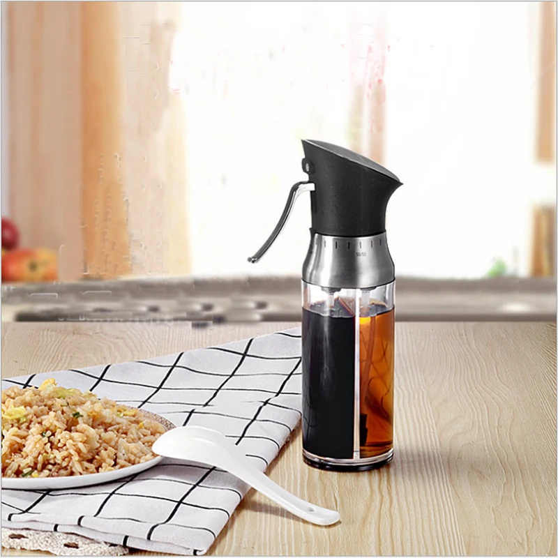 

200ml2 in 1 Olive Oil Dispenser Bottle Pot Oil Container Storage Bottle Vinegar Sprayer Spice Oiler Sauce Kitchen Cooking Tools8