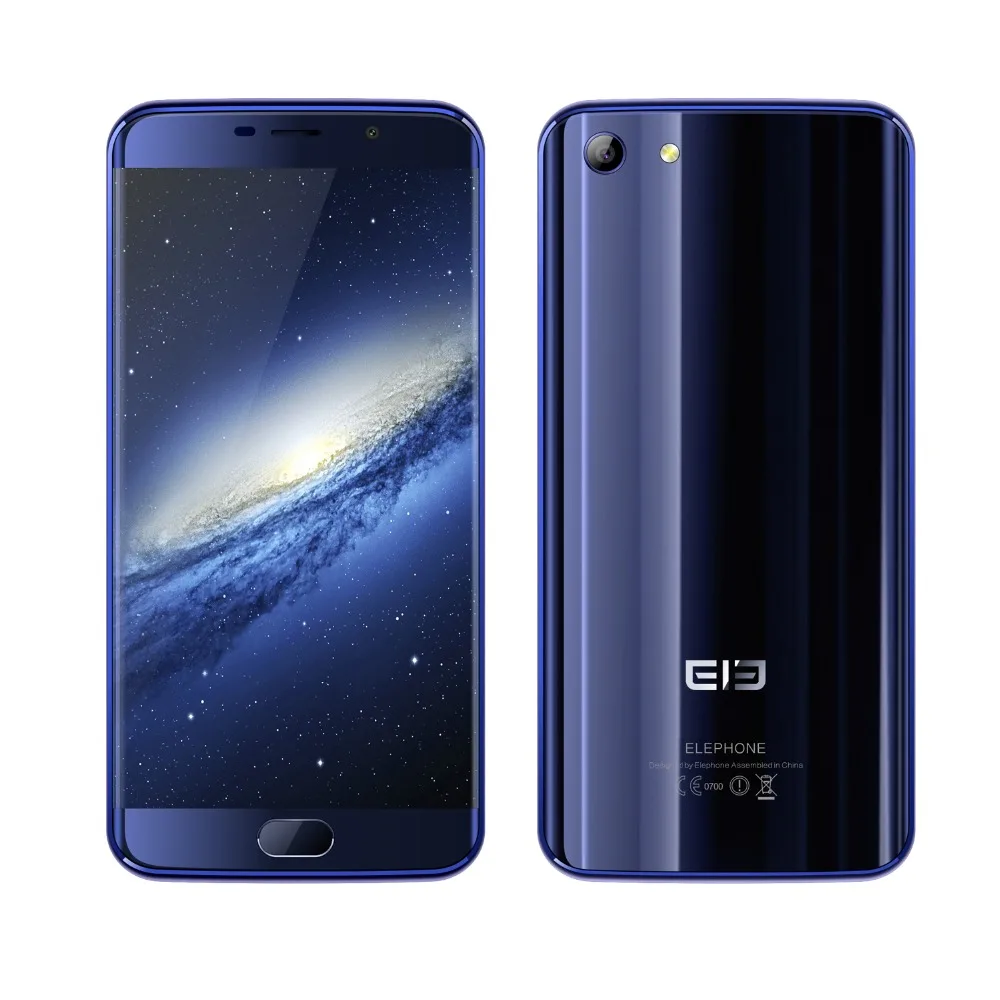 Original Elephone S7 5 5inch Touch ID MT6797 Helio X20 Deca Core 13 0 MP 4GB