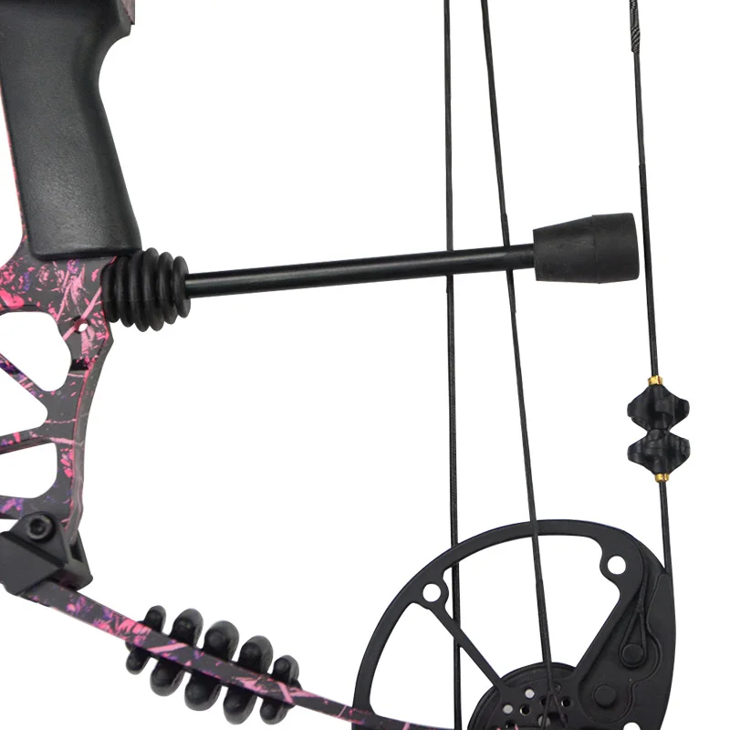 US $207.26 4060lbs Archery Compound Bow Red Camo Arrows Adjustable Outdoor Hunting Shooting Target Accessory