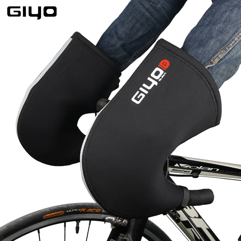 

GIYO Wind Rainproof Handlebar Mittens Winter Warm Cycling Gloves Men Women MTB Mountain Road Bike Bar Gloves Mitts For Bicycle