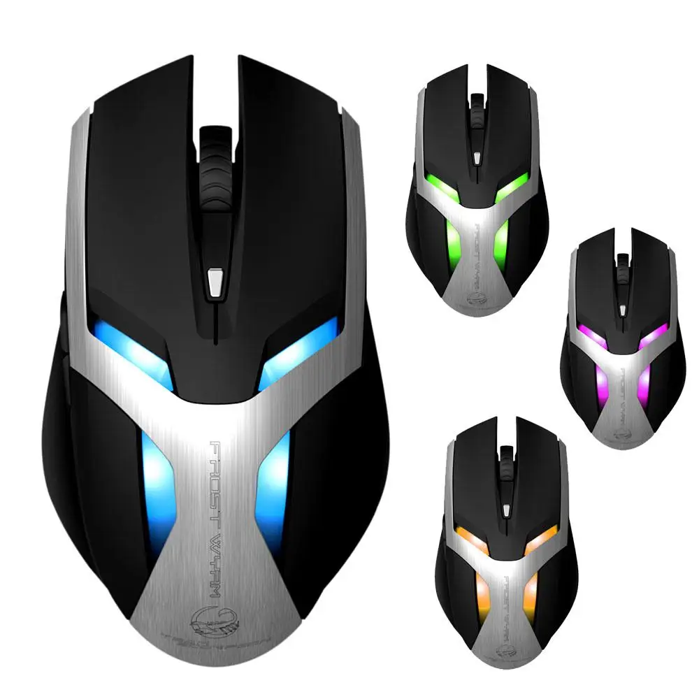 

DSstyles Mouse Gamer Team Scorpion Frost Breathing 6 Color Gaming Mouse For PC Mouse Drop Shipping