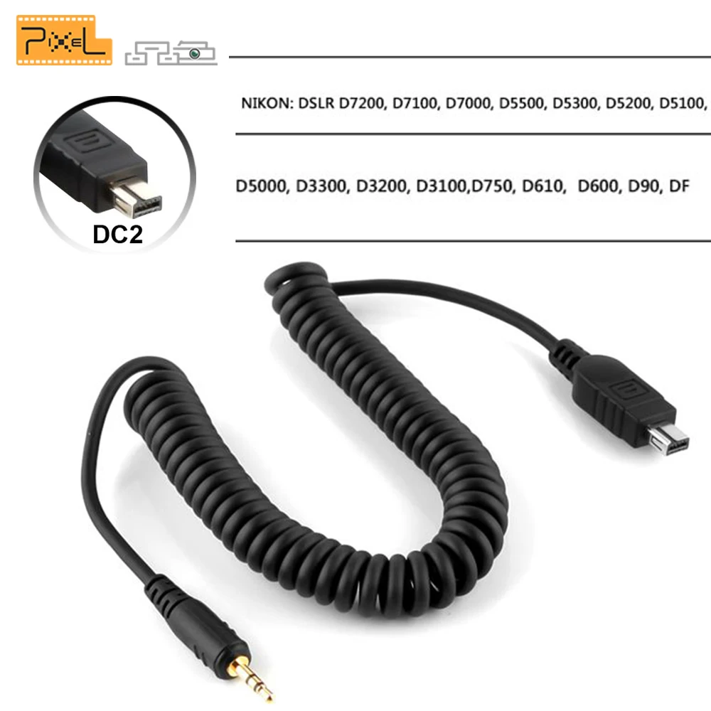 PIXEL CL DC2 Wireless Remote Control Shutter Release Cable For Nikon