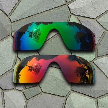 

Jade Green&Violet Red Sunglasses Polarized Replacement Lenses for Radarlock Path