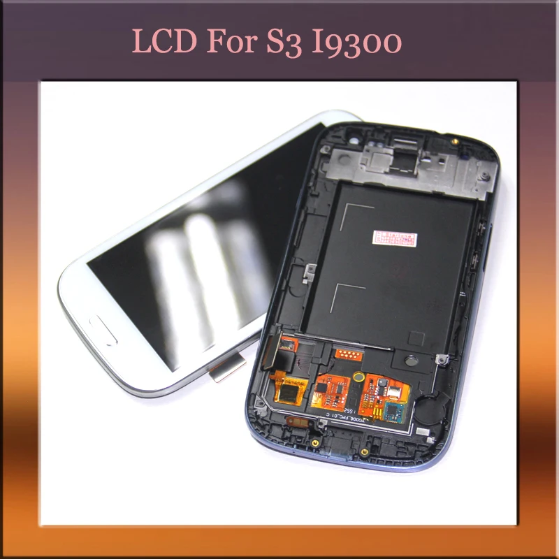 Супер качество для samsung galaxy s3 i9300 ЖК-экран дисплей сенсорный экран дигитайзер