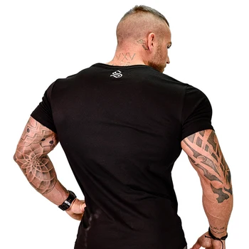 Printed Men's Gym & Sports Cotton T Shirts - Men's Fitness Apparel, Men ...