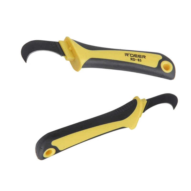Cable Stripping Knife 175/180mm Stainless Steel Cable Cutter Wire Stripper Professional Electrician Knife Tools Cable Stripping Knife 175/180mm Stainless Steel Cable Cutter Wire Stripper Professional Electrician Knife Tools
