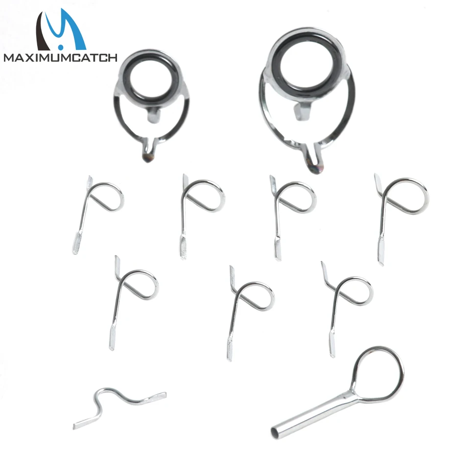 Maximumcatch новая жесткая хромированная Летающая направляющая для удочки 4WT 6WT или 7WT