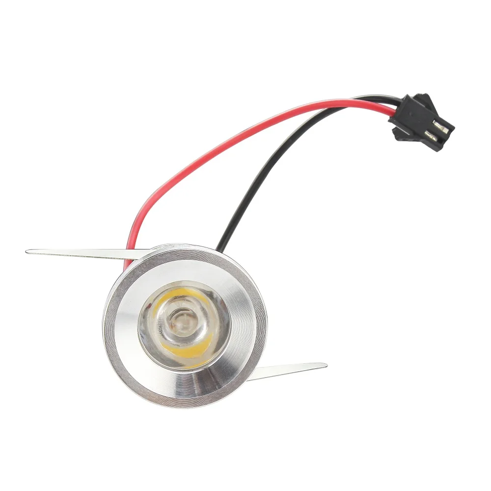 

40pcs/lot 1W 3W Mini led spot downlight with led driver mini LED light cabinet lamp white,warm white AC85-265V