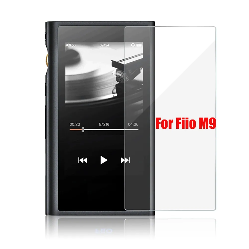 Закаленное Стекло для Fiio M9 MP3 с уровнем твердости 9 H Твердость Премиум закаленное Стекло для Fiio M9 HD Экран протектор чехол